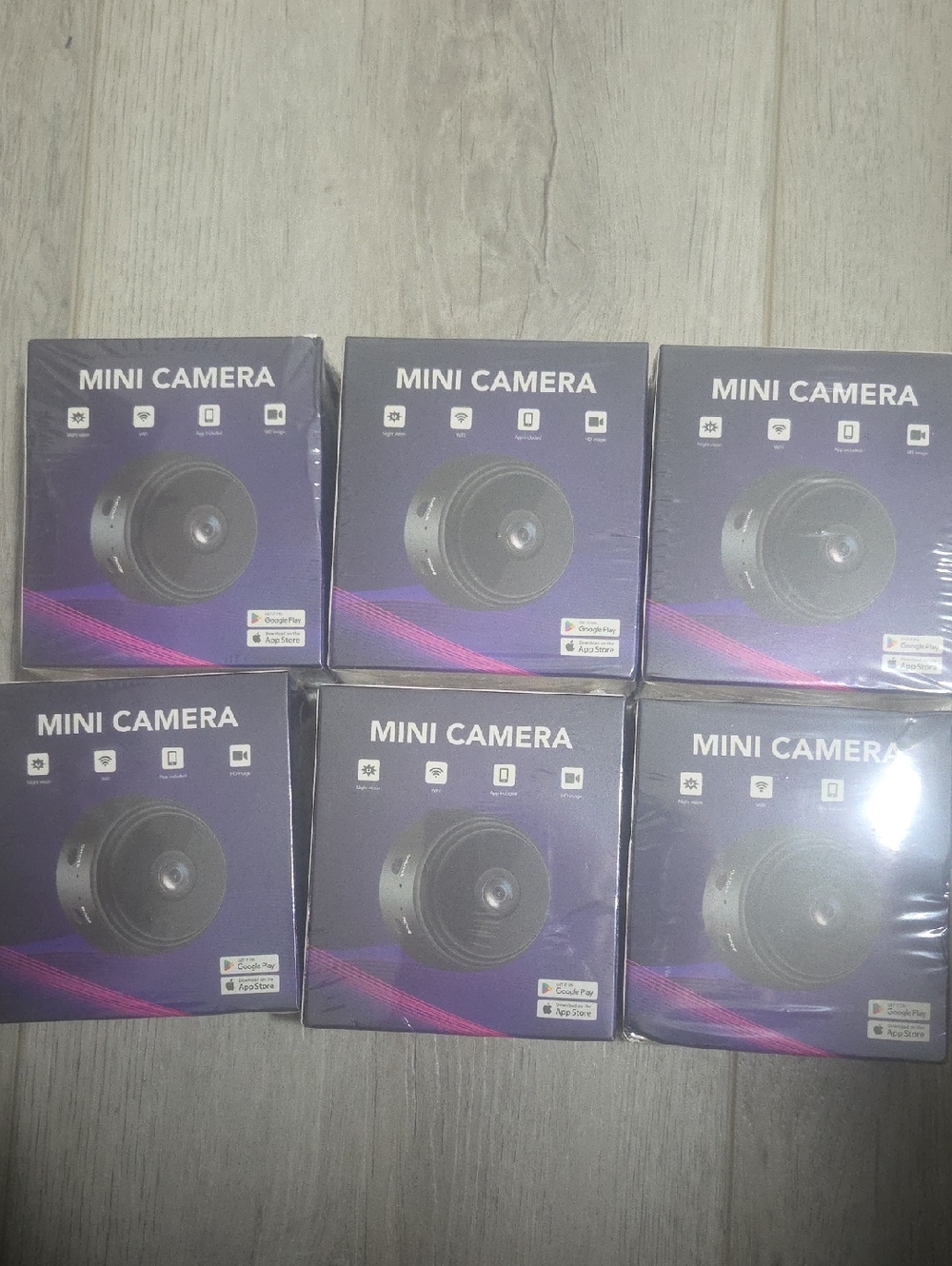 Cantrix Lot Of Six Mini Camera New & Sealed
